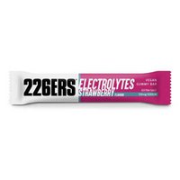 226ERS Electrolytes 30 g Strawberry 1 Unit Vegan Gummy Energetic Bar