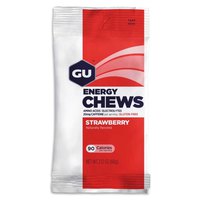 GU Energy Chews Strawberry 12 Energiekauw