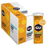 GU Doos Met Tropische Citrushydratatietabletten 8 Eenheden