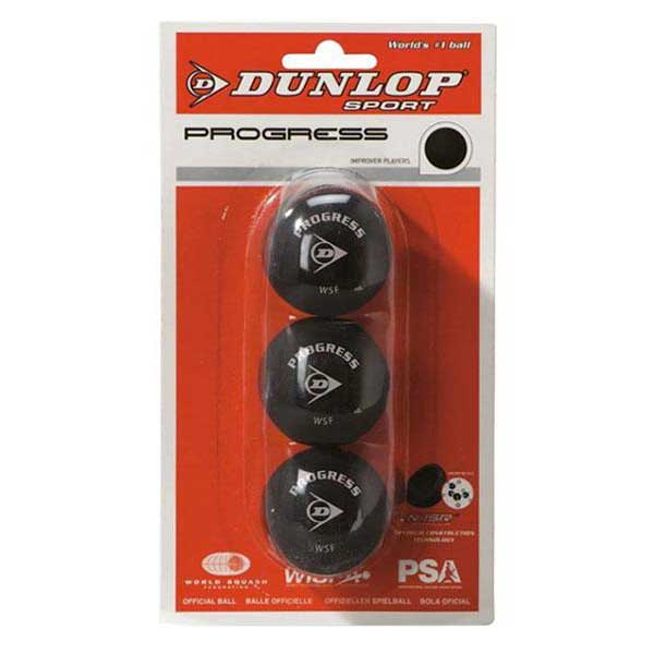 Balles squash Dunlop Progress 