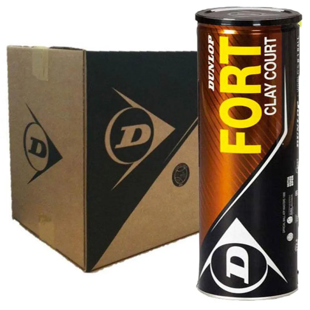 Balles tennis Dunlop Fort Clay Court Box 