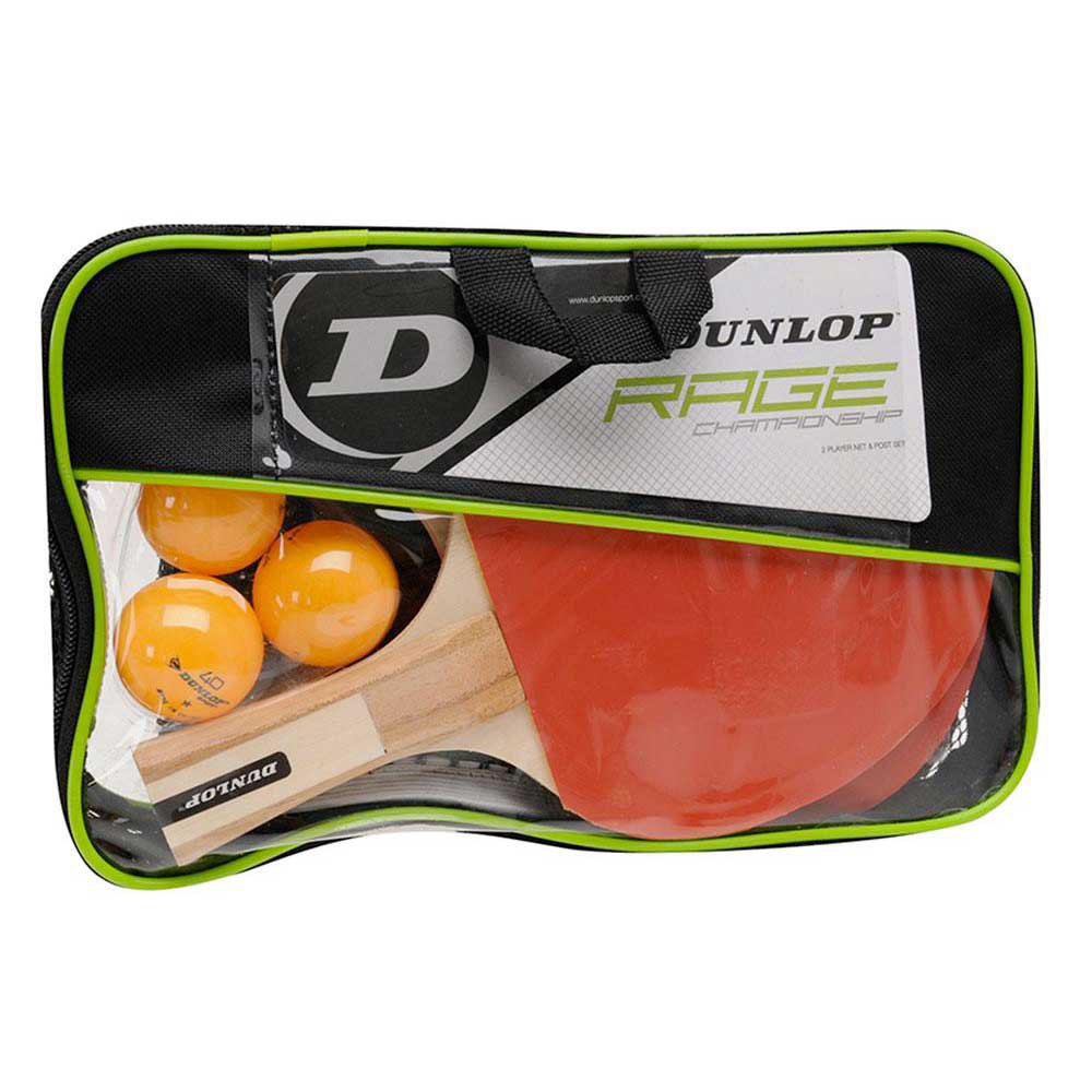 Raquettes de ping pong Dunlop Rage Championship Set 