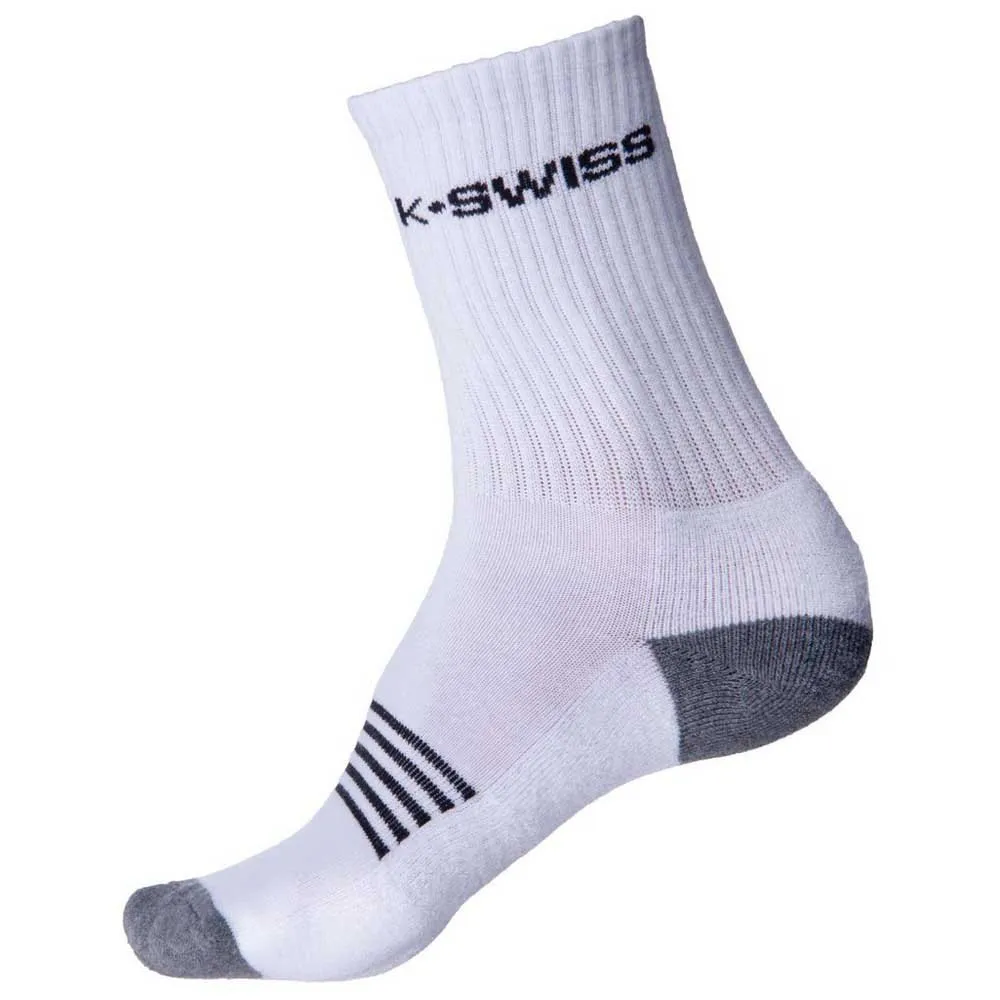 KSwiss Sport Socks 3 Pairs White buy and offers on Smashinn
