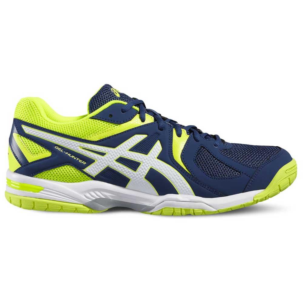 Asics Gel Hunter 3 Indoor Shoes Blue buy and offers on Smashinn