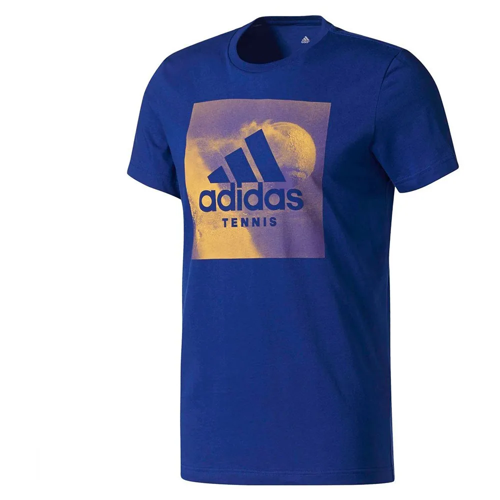adidas Category Tennis Short Sleeve TShirt Blue, Smashinn