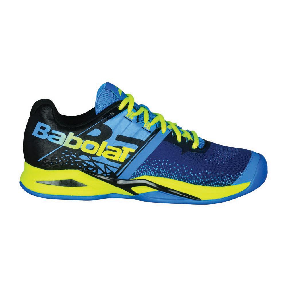Babolat Men's Propulse Rage Tennis Shoes Blue/Yellow 