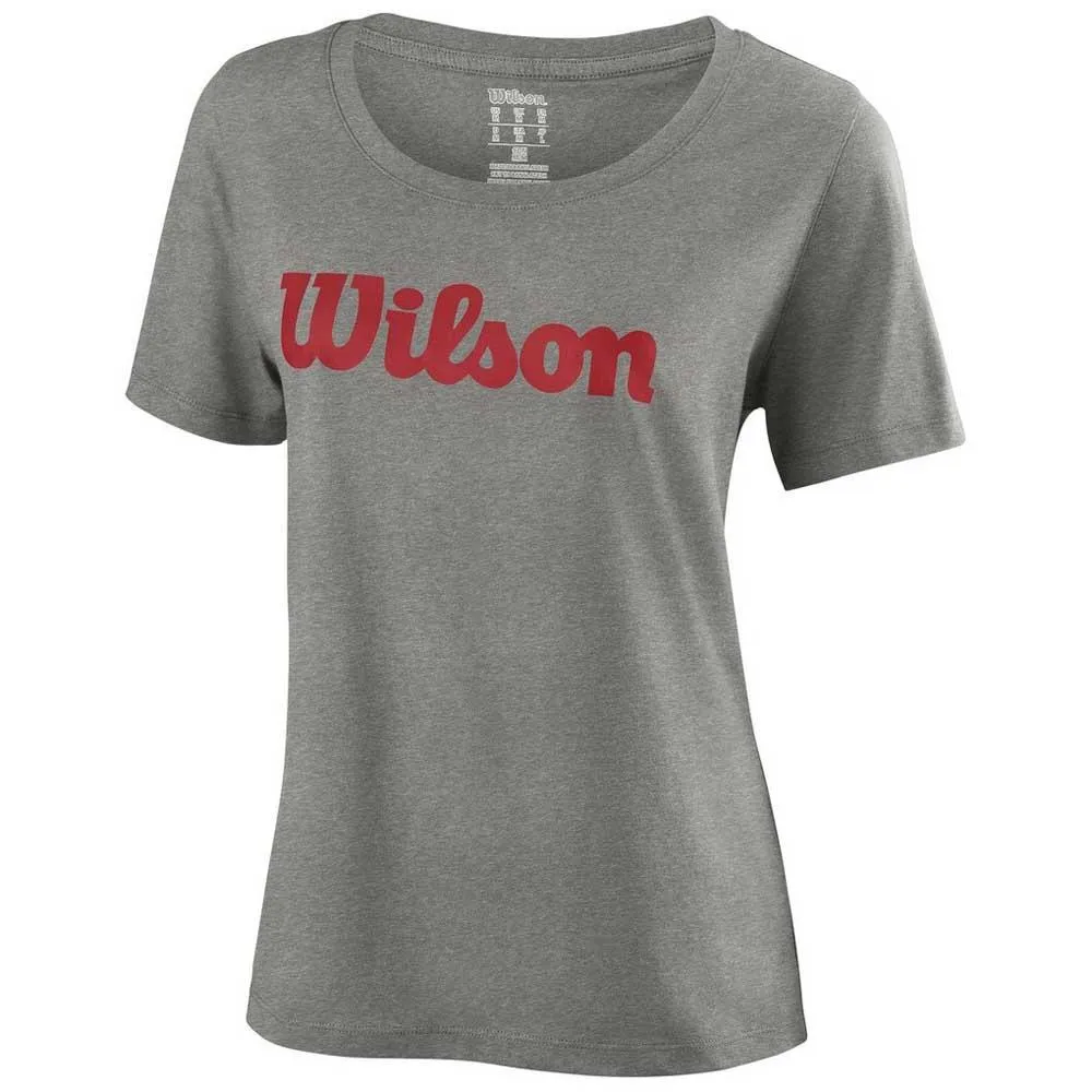 T-shirts Wilson Script Cotton S/s 