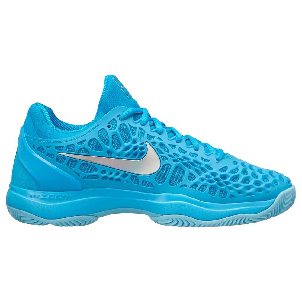 Nike Air Zoom Cage 3 Clay Shoes Blue buy and offers on Smashinn