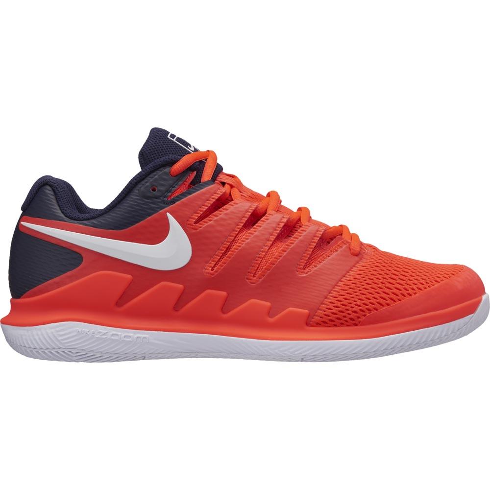 Nike Chaussures Surface Dure Court Air Zoom Vapor X Rouge, Smashinn
