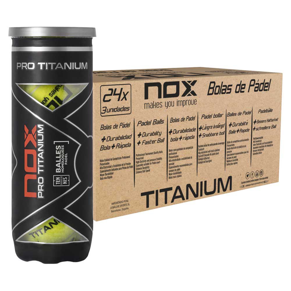 Nox Pro Titanium Padelballendoos