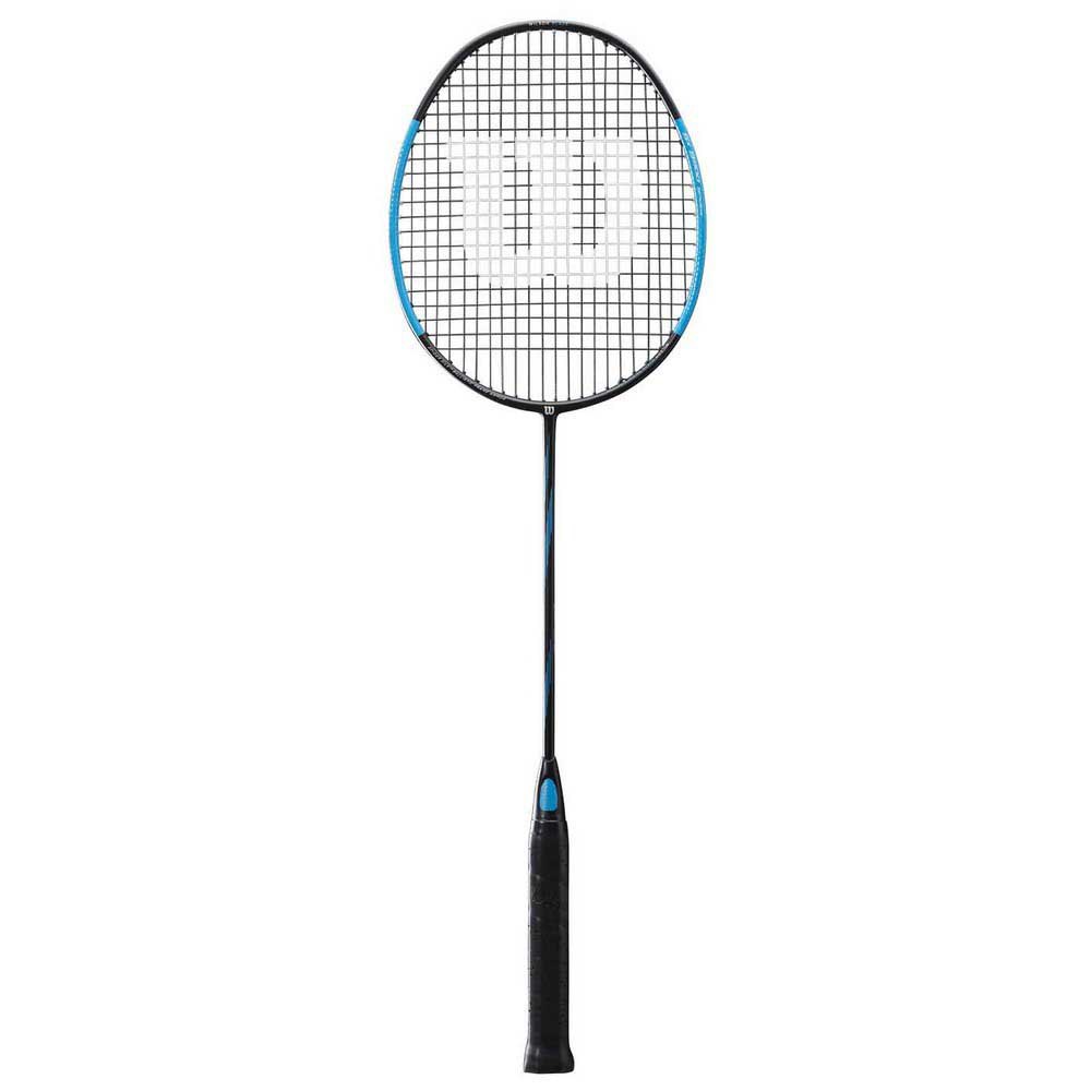 6 Shuttlecocks RRP £90 Wilson Blaze 270 Red Badminton Racket 
