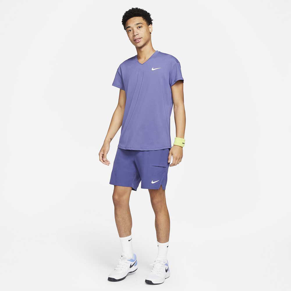 Nike Court Dri Fit Advantage 7´´ Blue, Smashinn