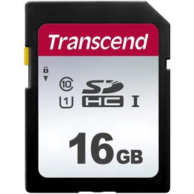 Transcend 300S SD Class 10 16GB Geheugenkaart