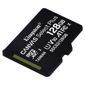 Kingston Canvas Select Plus Micro SD Class 10 128GB Geheugenkaart