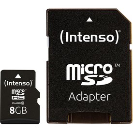 Intenso Tarjeta Memoria Micro SDHC 8GB Class 10