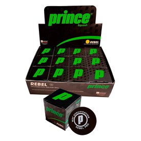 Prince Rebel Box Mit Squashbällen Mit Gelben Punkten