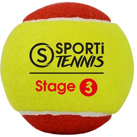 Sporti france Stage 3 Tennis Ball 36 Einheiten