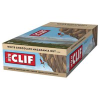 Clif 12 Einheiten Weiße Schokolade Und Macadamianüsse Energieriegel Box