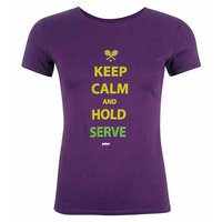prince-camiseta-de-manga-curta-keep-calm-and-hold-serve