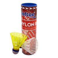 softee-petecas-de-badminton-nylon-iii