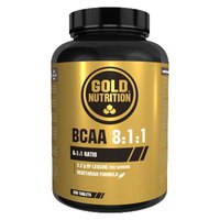 gold-nutrition-bcaa-8:1:1-200-einheiten-neutral-geschmack