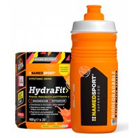 Named sport HydraFit 400g Mit Flasche Rot-Orangen-Pulver