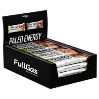 FullGas Paleo Energy 50g 12 Einheiten Kokosnuss Energie Riegel Kasten