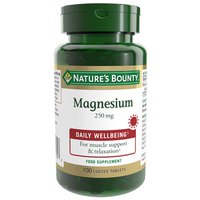 Natures bounty Magnesium 250mg 100 Einheiten