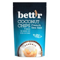 Bettr Kokos Chips70 gr Französisches Meersalz Bio