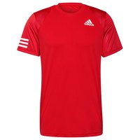 Adidas badminton Club 3 Stripes T-shirt Met Korte Mouwen