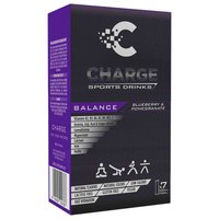 Charge sports drinks Balance Einzeldosis-Umschlagbox 7 Einheiten Heidelbeere/Granatapfel