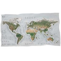 Awesome maps Surftrip Map Green Edition Towel Best Surf Beaches Of The World Green Edition