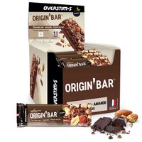 overstims-origin-bar-box-mit-schwarzen-schokoladen-und-mandelenergieriegeln-25-einheiten
