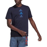 adidas-camiseta-de-manga-curta-d2m-logo