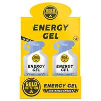 Gold nutrition 40g Wild Berries Energy Gels Box 16 Units