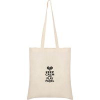 kruskis-keep-calm-and-play-padel-10l-tote-tasche