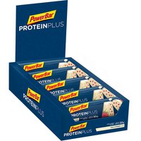 powerbar-protein-plus-33-90g-10-units-vanilla-and-raspberry-energy-bars-box