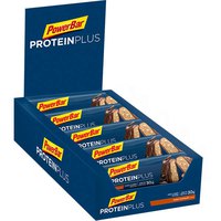powerbar-protein-plus-33-90g-10-einheiten-erdnuss-und-schokolade-energie-riegel-kasten