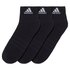adidas 3 Stripes Performance Half Cushion Ankle socks 3 Pairs