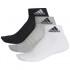 adidas Chaussettes 3s Performance Ankle Half Cushioned 3pp