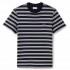 Lacoste Crew Neck Linen Jersey And Striped