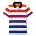 Lacoste Sport Colored Striped Short Sleeve Polo Shirt