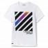 Lacoste Sport Crew Neck Print Technical Jersey Kurzarm T-Shirt