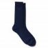 Lacoste Ribbed Solid In Mercerized Blend Socks