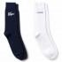 Lacoste Coordinated In Print Jersey Socks 2 Pairs