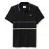 Lacoste Ribbed Collar DH8146 Short Sleeve Polo Shirt