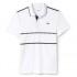Lacoste Ribbed Collar Short Sleeve Polo Shirt