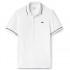 Lacoste Ultra Dry Piping Tennis Short Sleeve Polo Shirt