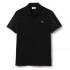 Lacoste Ribbed Collar YH7969 Short Sleeve Polo Shirt