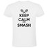 Kruskis Kortärmad T-shirt Keep Calm And Smash